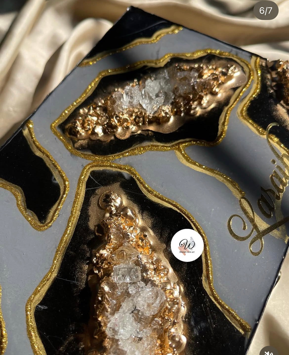 Luxury Resin Keepsake Box