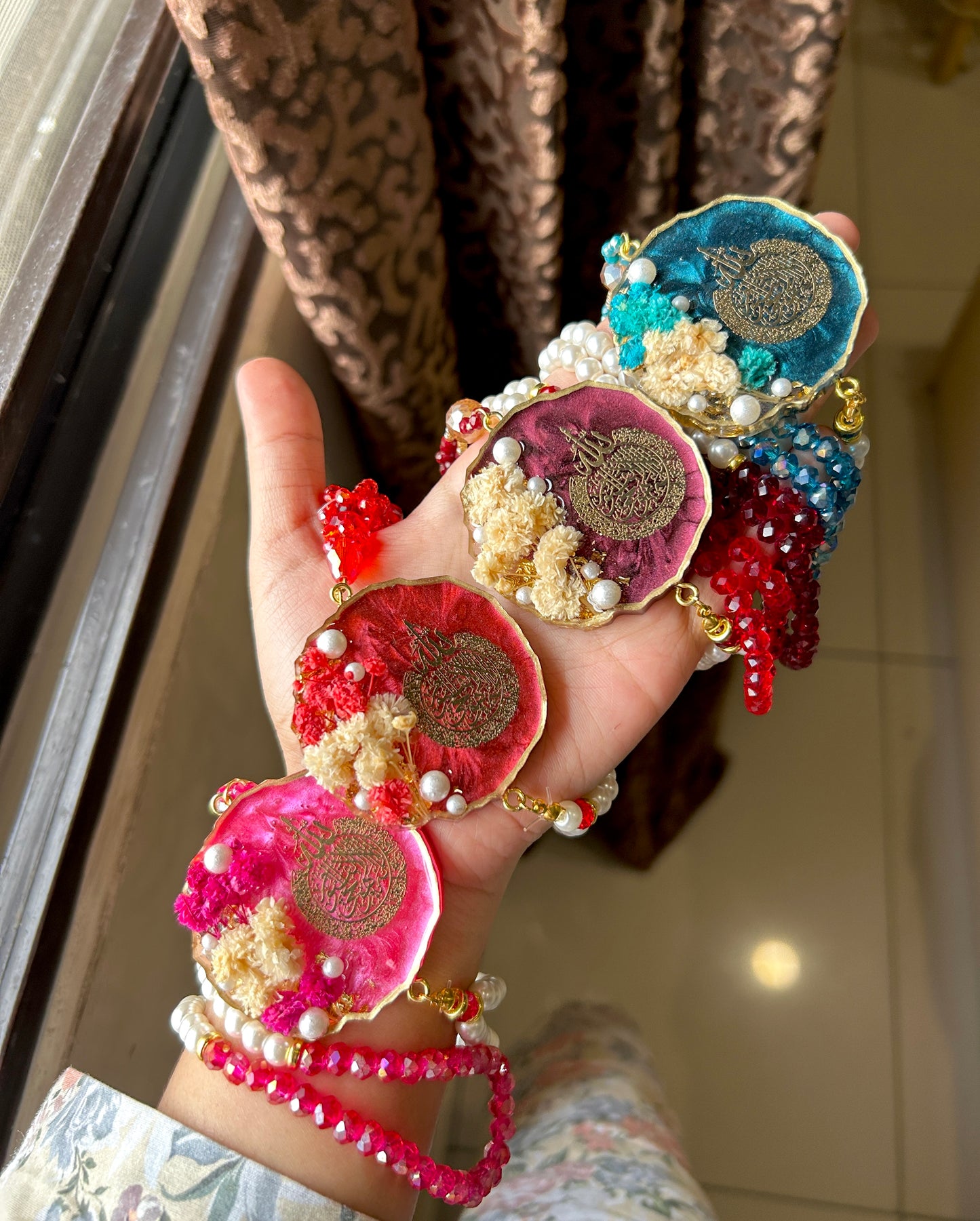 Resin Tasbeeh & Bookmark Gift Set