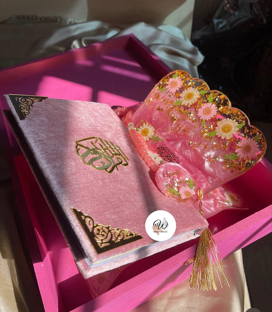 Blush Blossom Quran Gift Set