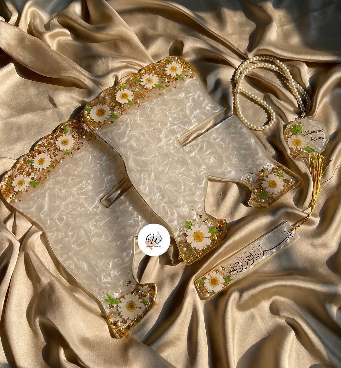 White Luxe Quran Gift Set