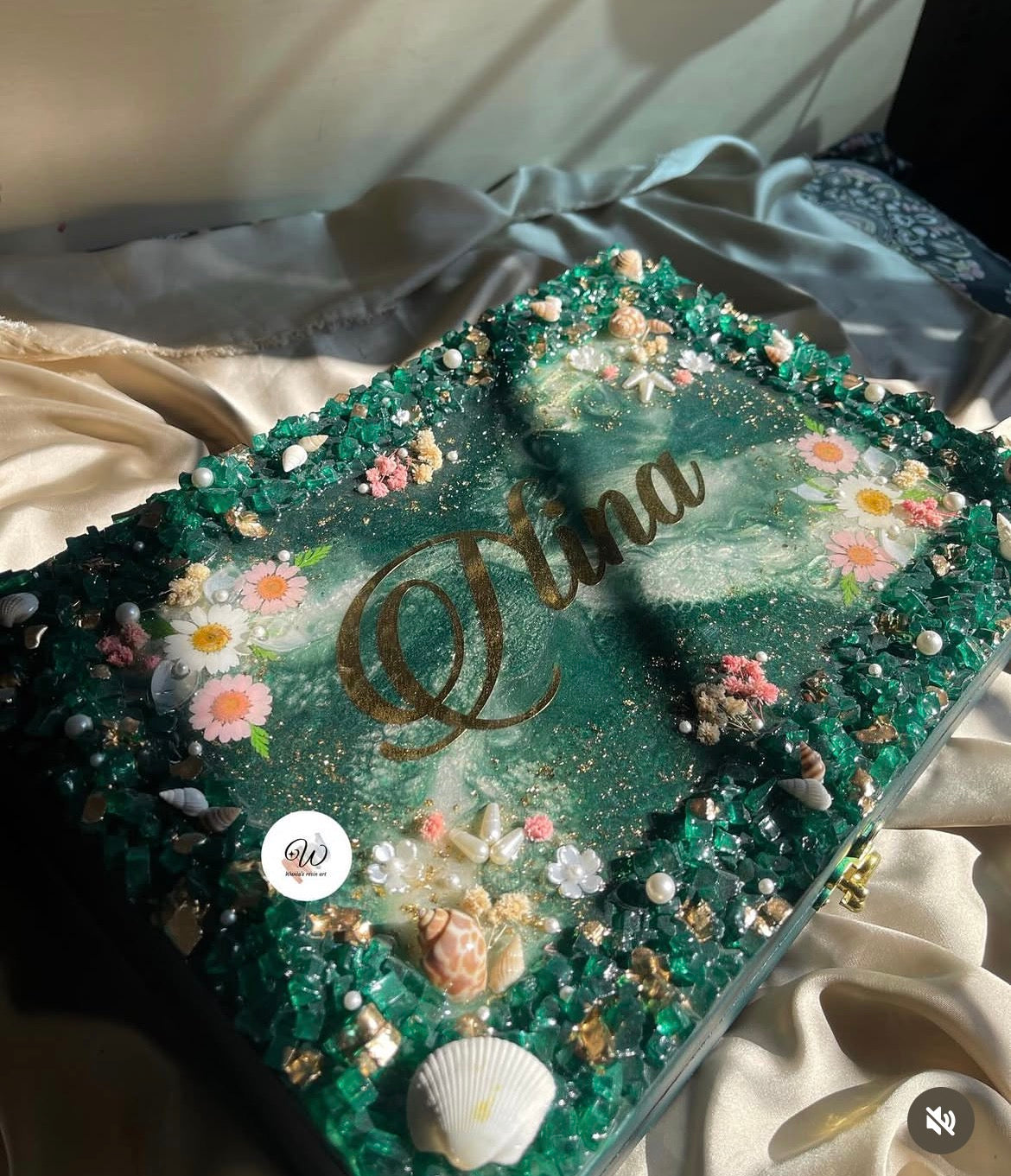 Luxury Resin Keepsake Box