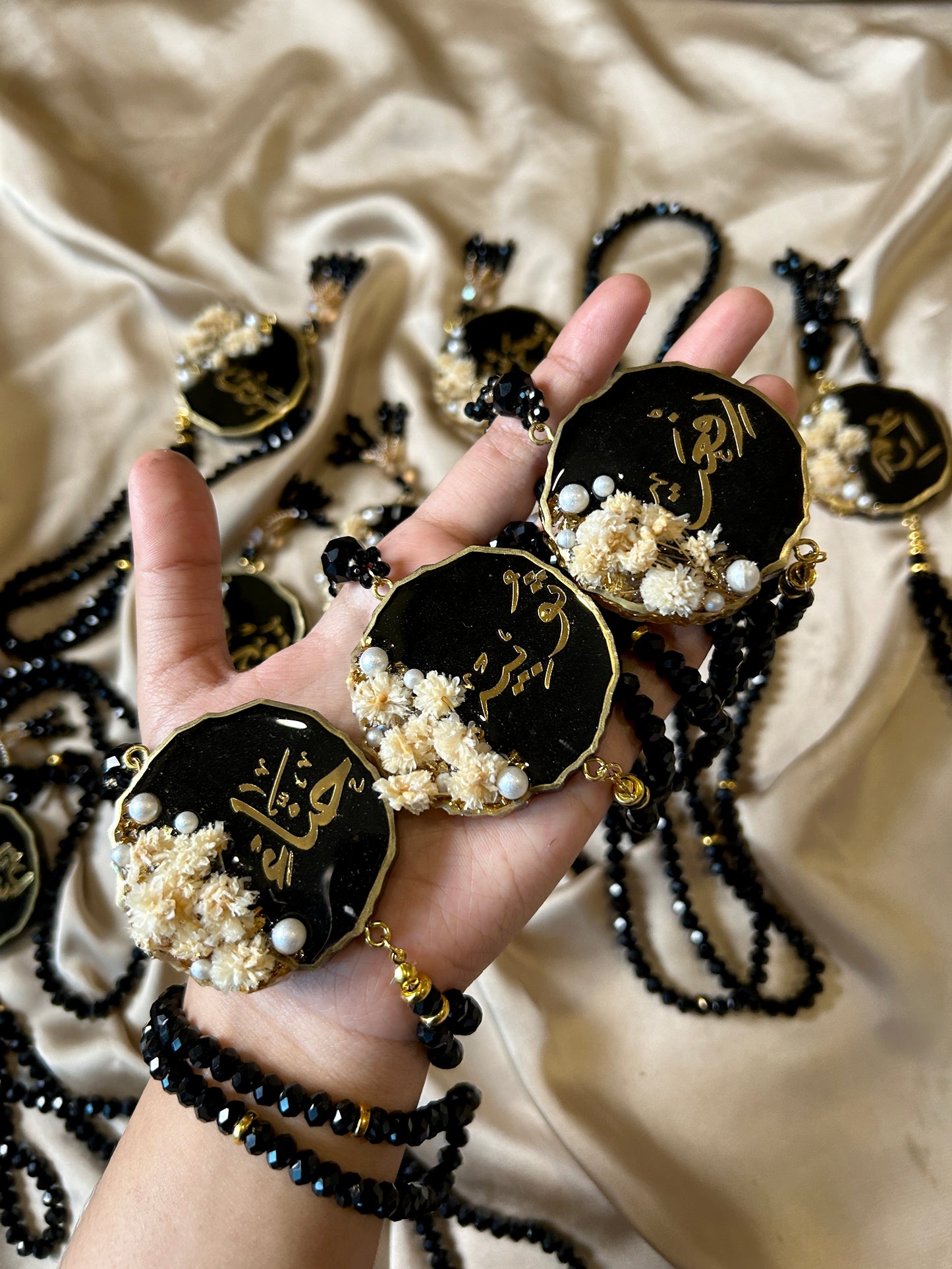 Noor-e-Zikr Resin Black Tasbeeh