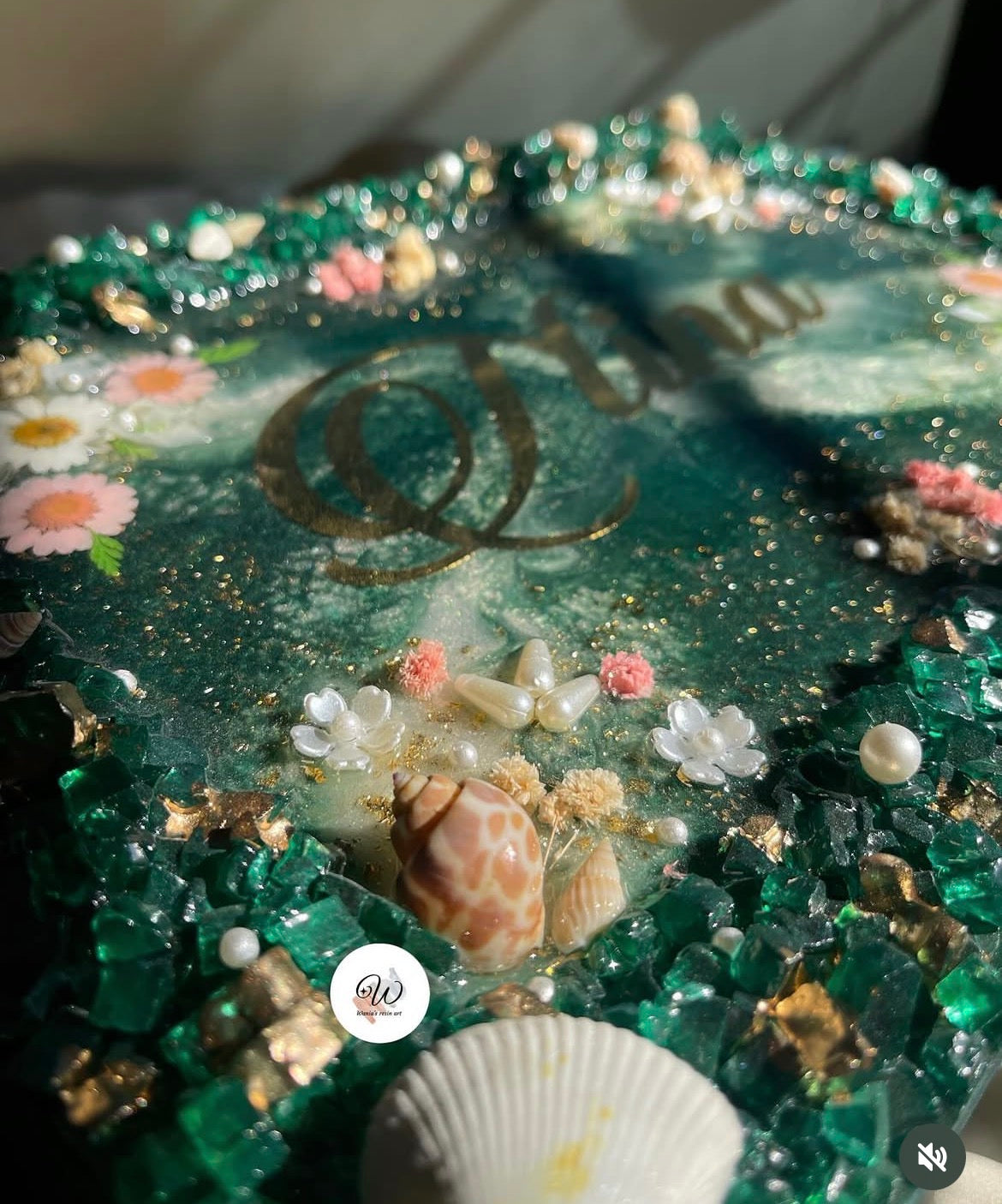 Luxury Resin Keepsake Box