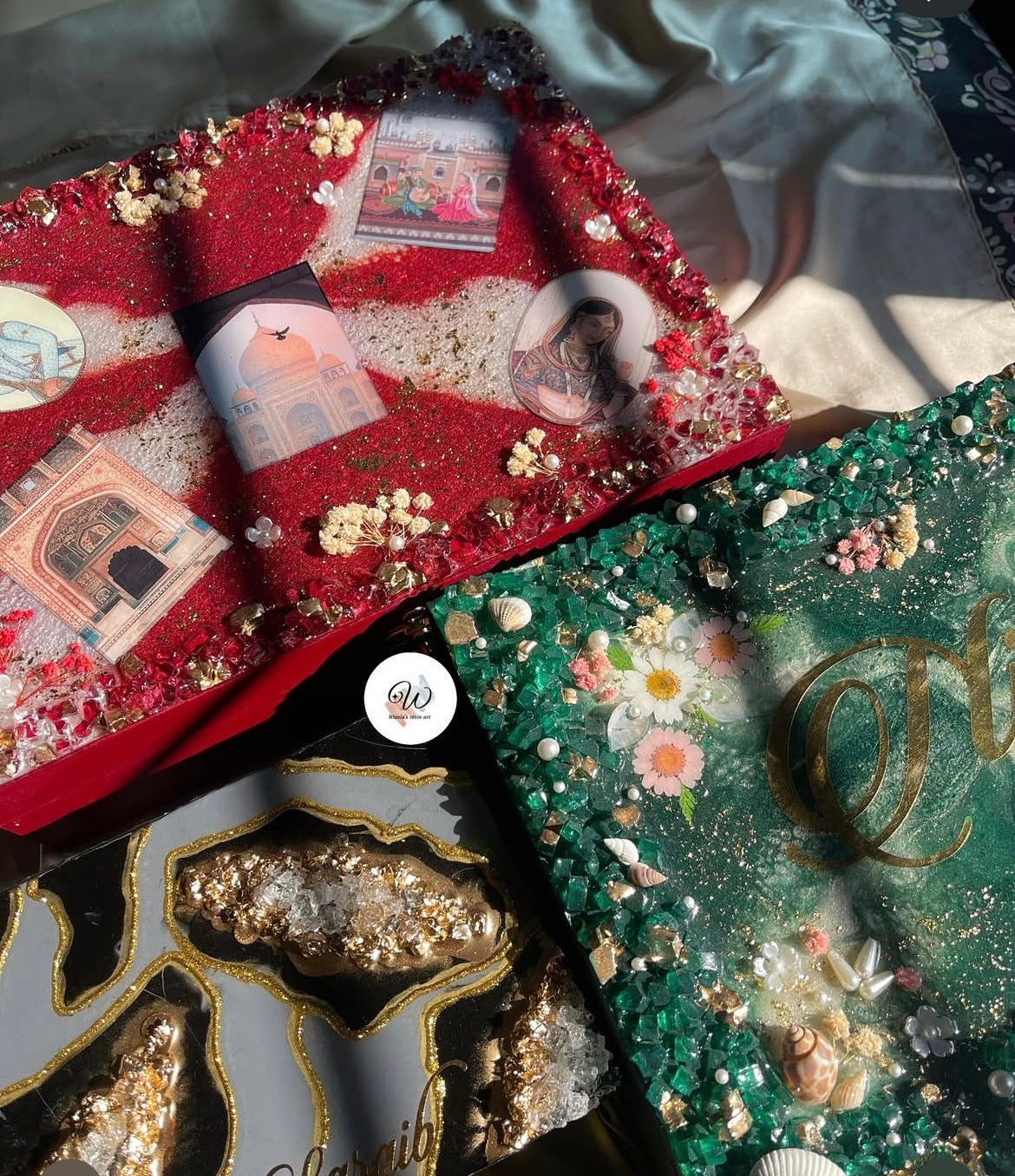 Luxury Resin Keepsake Box