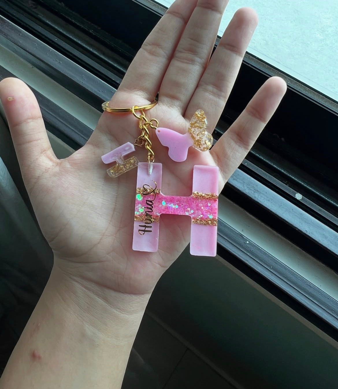 Signature Alphabet Keychain