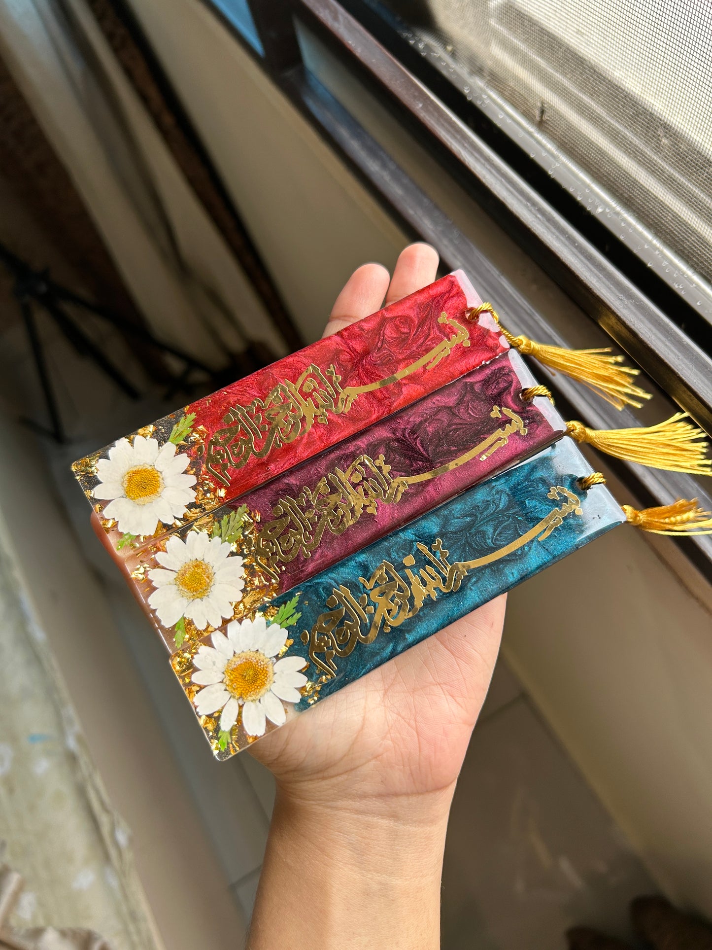 Resin Tasbeeh & Bookmark Gift Set