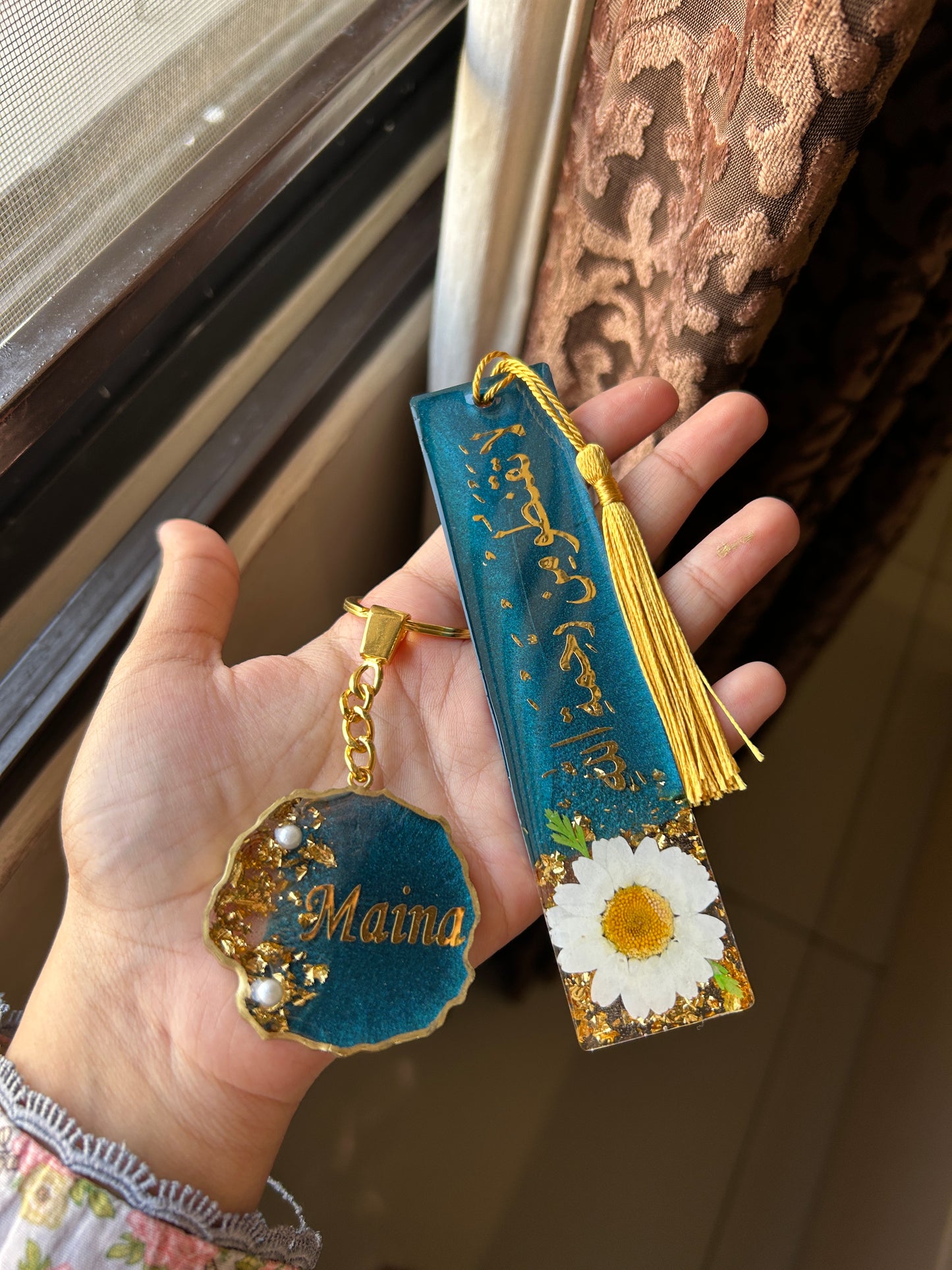 Noor Bookmark & Keychain Gift Set