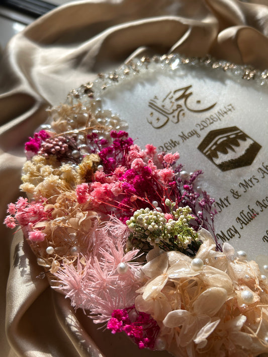 Heavenly Bloom Hajj Plaque