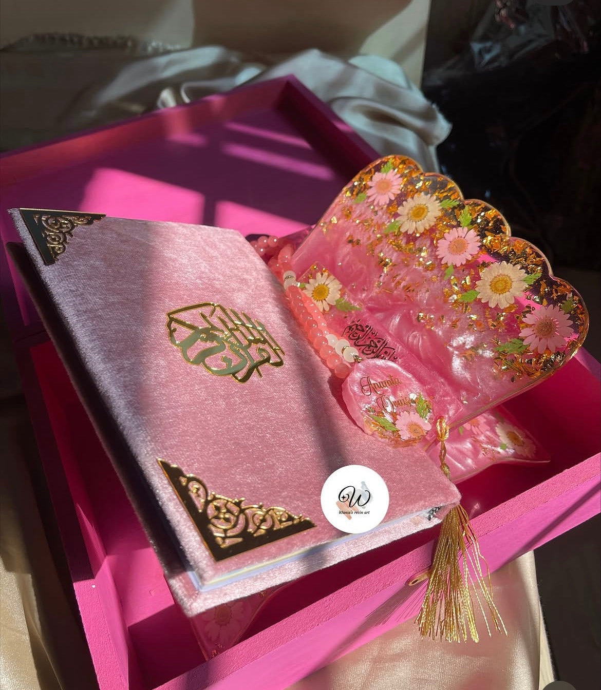 Blush Blossom Quran Gift Set