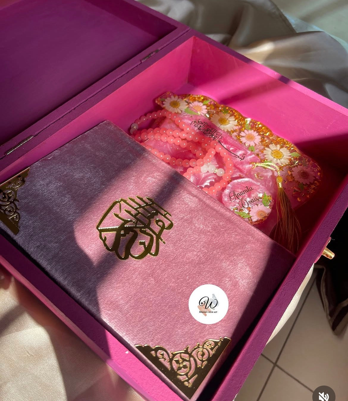 Blush Blossom Quran Gift Set
