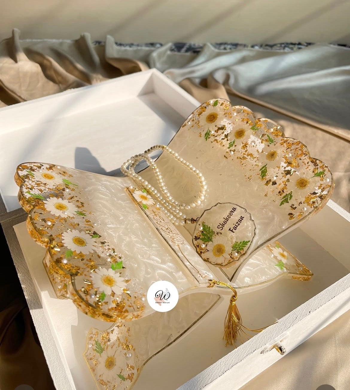 White Luxe Quran Gift Set