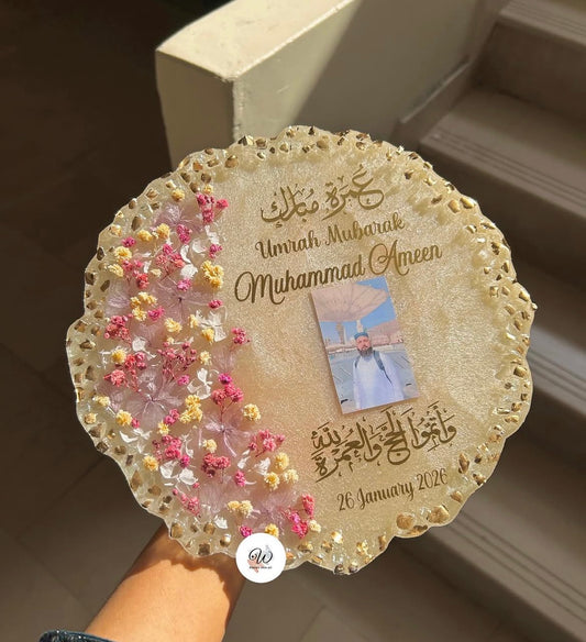 Golden Noor Umrah Mubarak Coaster