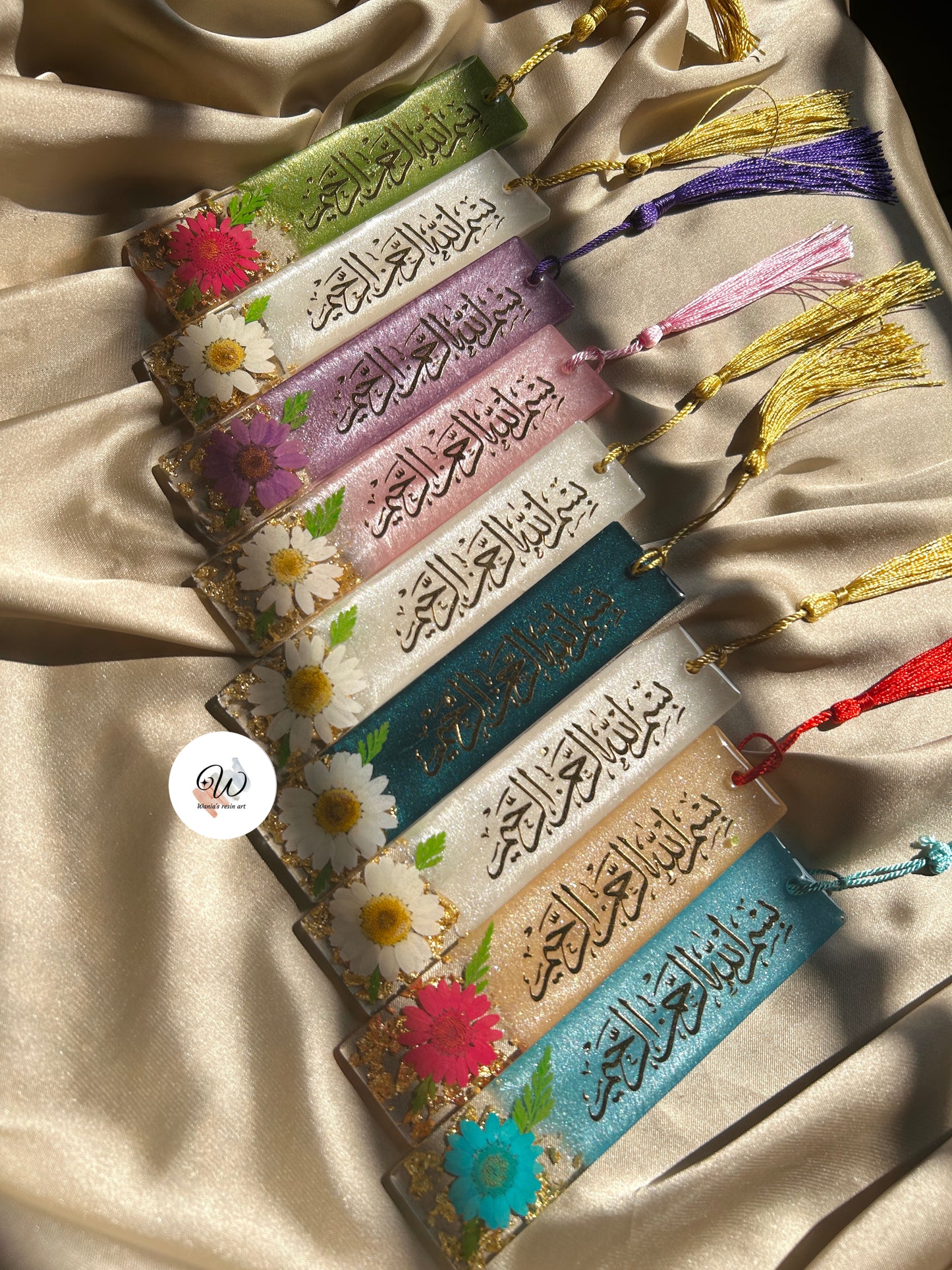 Noor Bismillah Resin Bookmark