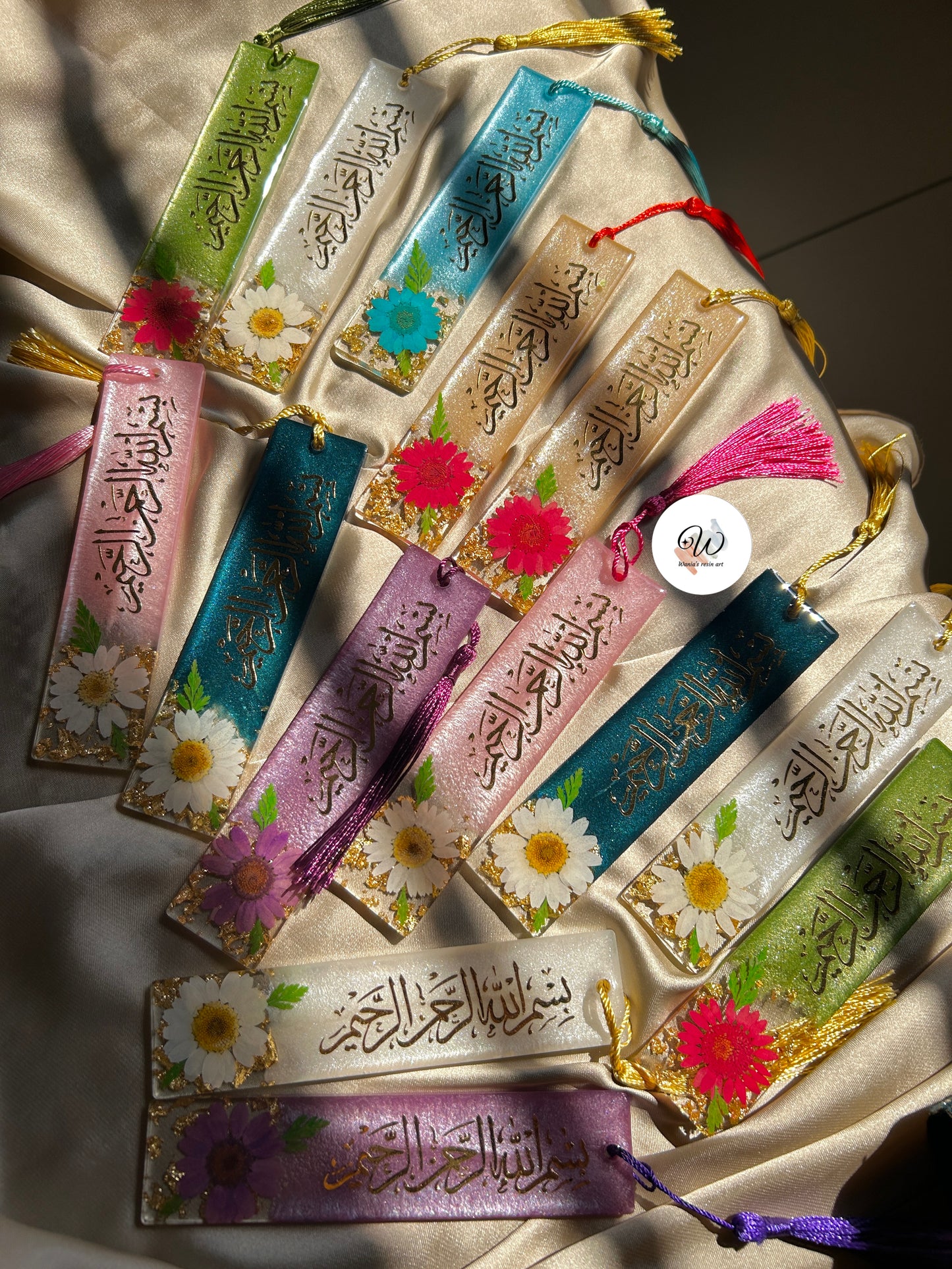 Noor Bismillah Resin Bookmark