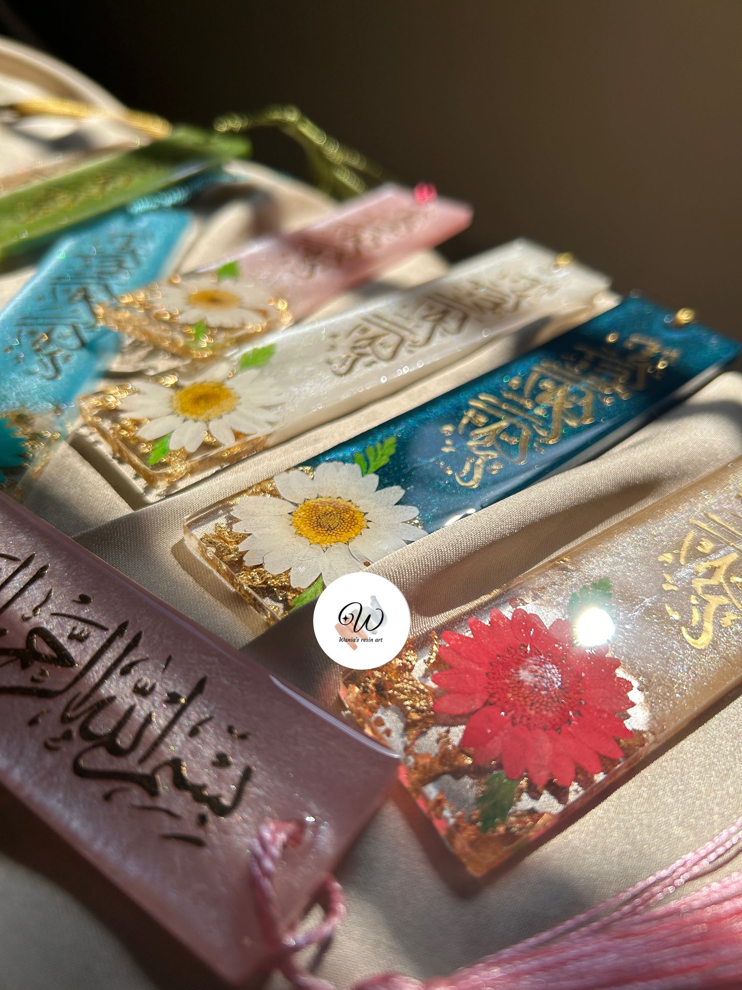 Noor Bismillah Resin Bookmark